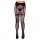 Cottelli Legwear - pończochy samonośne z otwartym krokiem - czarne S-L