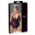 Cottelli Plus Size - body koronkowe - czarne - XXXL