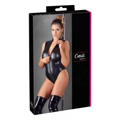 Cottelli - body damskie - koronkowe - czarne - M