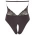 Cottelli - Koronkowe body z kołnierzem (czarne)
