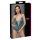 Cottelli - koronkowe body z otworem, zielone