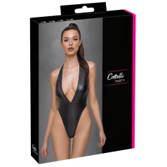 Cottelli Party - body z połyskiem - na szyję - czarne - M