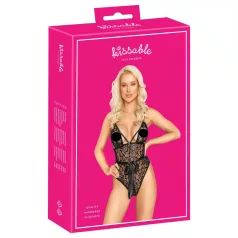 Kissable - koronkowe body (czarne)