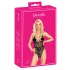 Kissable - koronkowe body (czarne) - L/XL