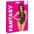 Cottelli - czarne body z cyrkoniami - S-L