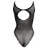 Cottelli - czarne body z cyrkoniami - S-L