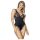 Obsessive Luvae - body z przezroczystym dekoltem (czarne)
