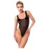 Noir - przezroczyste body (czarne) - M
