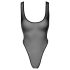 Noir - przezroczyste body (czarne) - M