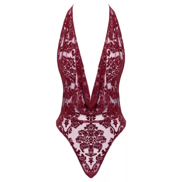 Noir Kink Royal - body damskie - prześwitujące - czerwone