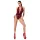 Noir Kink Royal - body damskie - prześwitujące - czerwone - L