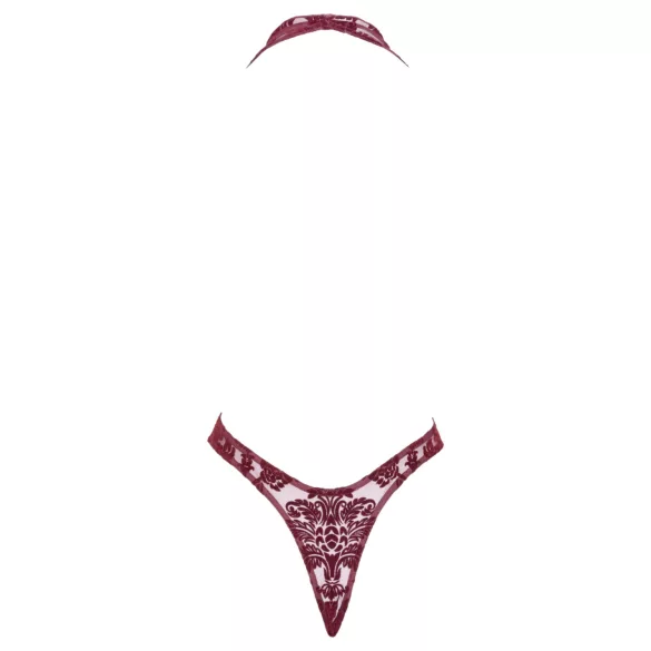 Noir Kink Royal - body damskie - prześwitujące - czerwone - L
