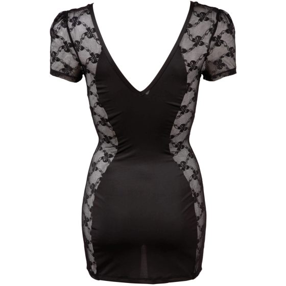 Cottelli - Masnis, koronkowa sukienka łączona (czarna) - XL