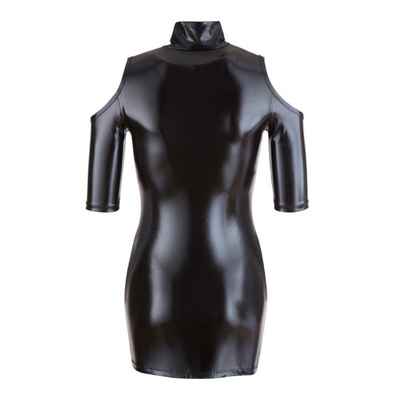 Cottelli - sukienka z wycięciami na ramionach (czarny) - M