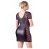Cottelli Plus Size - Kokieteryjna koronka i kokardki (czarna) - 2XL