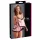 Cottelli - babydoll koronkowy z falbanką - czarny - L