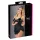 Cottelli - babydoll z falbankami - czarny - XL