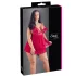 Cottelli Plus Size - babydoll koronkowy luźny - czerwony - 2XL