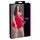 Cottelli Plus Size - koronkowa, zwiewna babydoll (czerwona) - 3XL