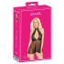 Całusowy koronkowy babydoll, czarny - L/XL