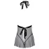 Kissable - babydoll halter - koronka - czarny - L/XL