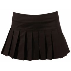Cottelli - Plisowana spódniczka mini (czarny)