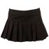 Cottelli - Falbanka mini spódniczka (czarna) - XL