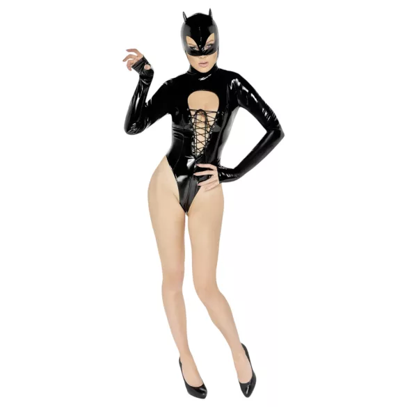 Black Velvets - body z długim rękawem - Batwoman - czarne
