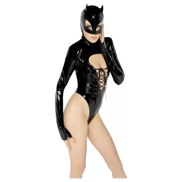Black Velvets - body z długim rękawem - Batwoman - czarne