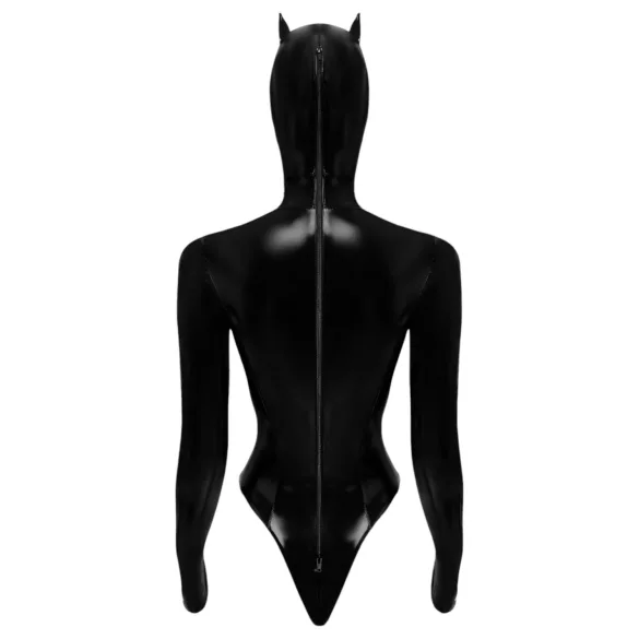 Black Velvets - body z długim rękawem - Batwoman - czarne - L