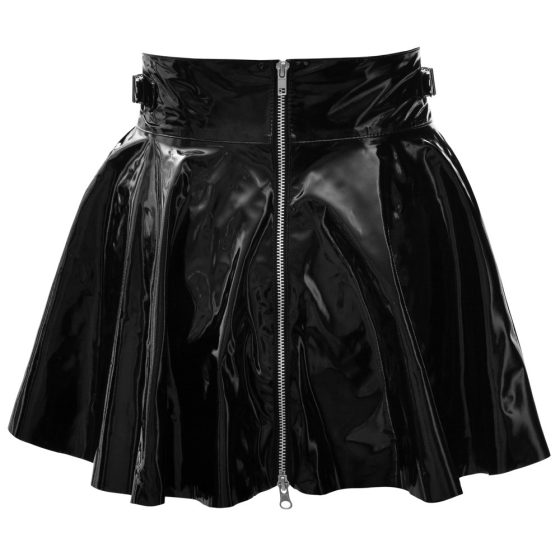 Black Level - plisowana spódnica (czarna)