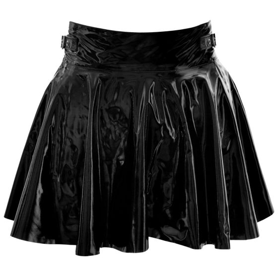 Black Level - plisowana spódnica (czarna)
