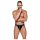 Black Level – jockstrap z zamkiem (czarny) - L