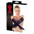 Latex - rękawice długie unisex - czarne - M