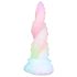 OgazR Kraken - zakręcony dildo ośmiornicy - 18 cm (tęczowy)