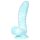 OgazR Morski Wąż - żłobiony dildo - 17 cm (niebiesko-biały)