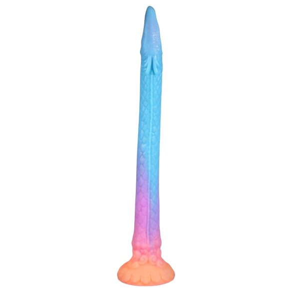 OgazR XXL Węgorz - świecące analne dildo - 47 cm (różowe)