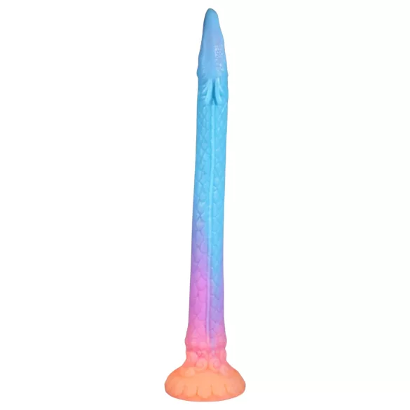 OgazR XXL Eel - długie analne dildo świecące w ciemności - 47 cm różowe