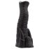 AnimHole Djumbo - długi dildo słoń - 18 cm (czarny)