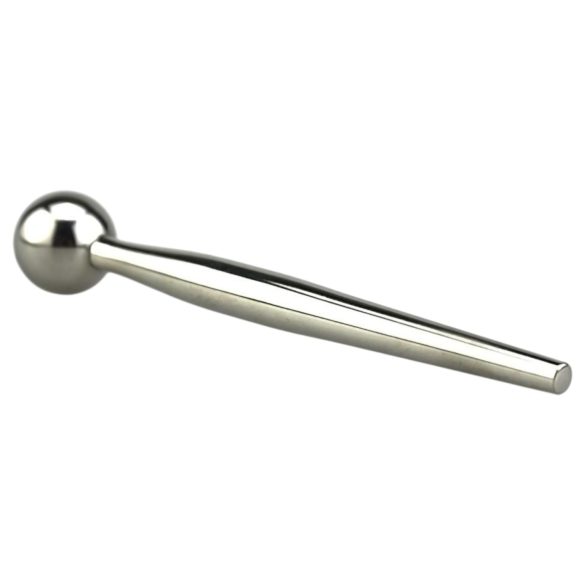 FukR - dilator do penisa metalowy kulkowy 8cm srebrny