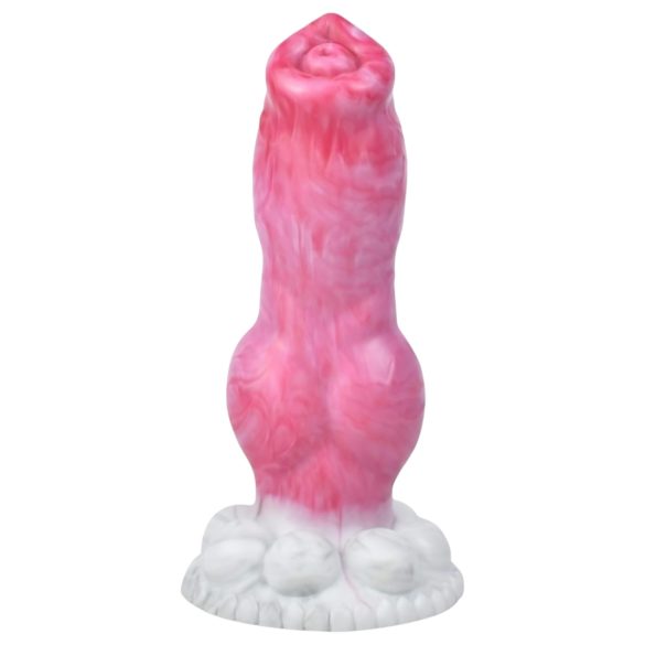 Animalorny Buldog – dildo dla psa – 17 cm (różowy)