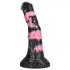 Bad Horse - silikonowy dildo w kształcie końskiego penisa - 18 cm (czarno-różowy)