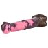 Bad Horse - silikonowy koński dildo 24 cm (brązowo-różowy)