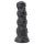 Topped Monster - dildo w kształcie czaszki - 22 cm (czarny)