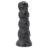 Topped Monster - dildo w kształcie czaszki - 22 cm (czarny)