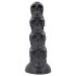 Toppedmonster - czaszka dildo - 22 cm (czarne)