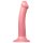 Strap-on-me Metallic Shine M - przyjazne skórze dildo (metaliczny róż)