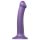 Strap-on-me Metallic Shine M - przyjazne dla skóry dildo (metaliczny fiolet)