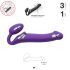 Strap-on-me M - bezpaskowy wibrator przypinany (fioletowy)