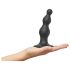 Strap-on-me Beads S - koralikowe dildo z przyssawką (czarne)